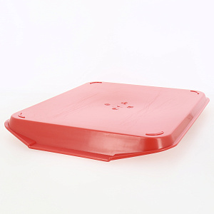 Поднос 30х43см MARTIKA темно-красный пластик 000000000001115710