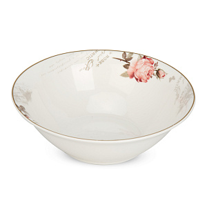 Тарелка суповая 14см Rose фарфор 000000000001220627