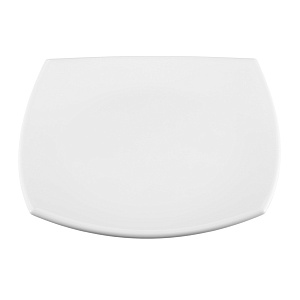 QUADRATO WHITE Тарелка десертная 19см опал H3658 000000000001004285