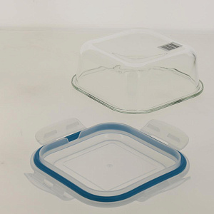 Контейнер 800мл ELEY квадратный стекло 000000000001186806