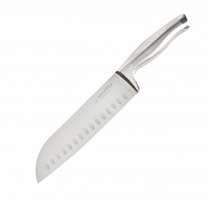 Нож сантоку 18см SERVITTA Chiaro нержавеющая сталь 000000000001219387