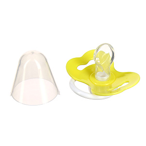 Соска-Пустышка Бабочка Lubby, от 0 месяцев, силикон 000000000001135428