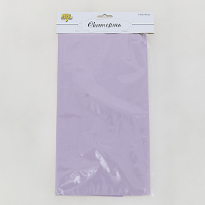 Скатерть 130х180см Веселая Затея Пастель лаванда полиэтелен 000000000001211905