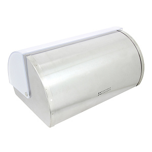 Хлебница 39х27,5х19см TALLER Дана с решеткой для хлеба нержавеющая сталь 000000000001017078