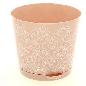 Горшок для цветов Easy Grow D 120 с прикорневым поливом 0,75 л Розовый сад ING47012РС 000000000001191659