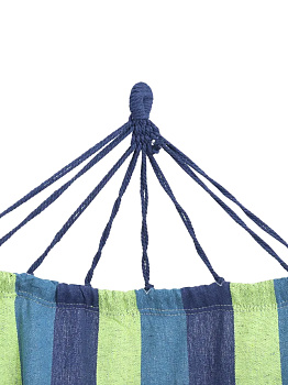 Гамак 200х80см подвесной до 150кг полиэстер 000000000001227412