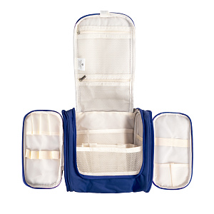 Косметичка дорожная 25x21x10см LUCKY синий полиэстер 000000000001191724