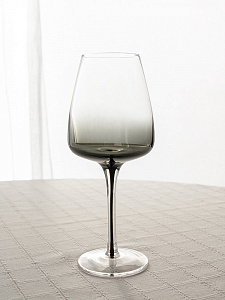 Бокал для вина 400мл DE'NASTIA Gravity графит стекло 000000000001228685