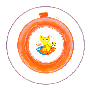 Тарелка на присоске Русские мотивы Lubby, от 6 месяцев 000000000001135483