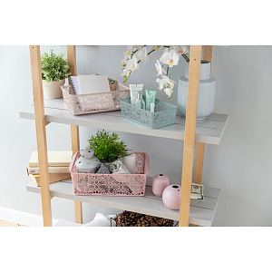 Корзинка 38х25х12,5см 10л ECONOVA FLORAL универсальная в ассортименте пластик 000000000001220677