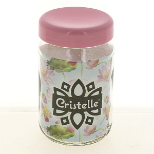 Банка для хранения 700 мл розовая крышка 124-13101 000000000001182810