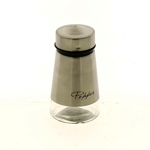 Перечница с дозатором стекло/металл ИУ  R010330 000000000001185621