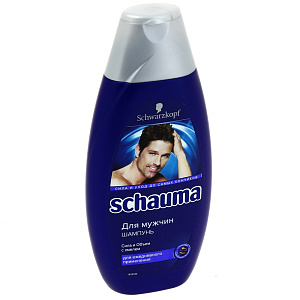 Шампунь для мужчин Schauma, 380мл 000000000001025591