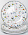 Набор столовой посуды 13 предметов OLAFF ЗИРАНА (десертная тарелка 19см-6шт, салатник 650мл 17,5см - 6шт, салатник 950мл 20см) опал 000000000001212780