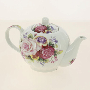 Набор чайный (13) 6 чашек 250мл+6 блюдец+чайник 1000мл, подар.уп ,CM-F13-SGB-029 000000000001170027