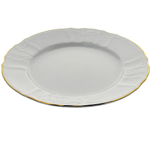 Тарелка Отводка Золото Люкс Хауз, 25 см 000000000001005677