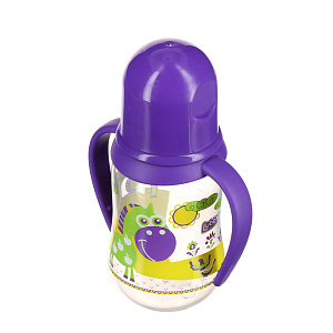 Бутылочка с соской от 0 месяцев Русские мотивы Lubby, 120-125мл 000000000001135402