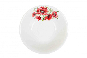 Салатник фарфор 680 мл Маки,089392 000000000001193498