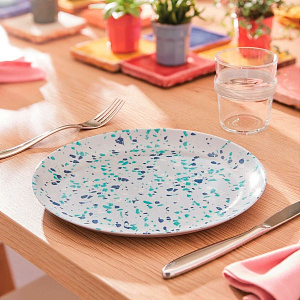 VENIZIA GRANIT Тарелка десертная 19см LUMINARC опал P6504 000000000001204789