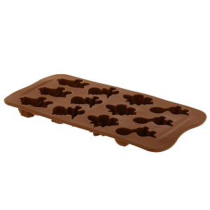 Форма для шоколадных конфет "Динозаврики" VL80-325. Изготовлено из силикона. 000000000001190159