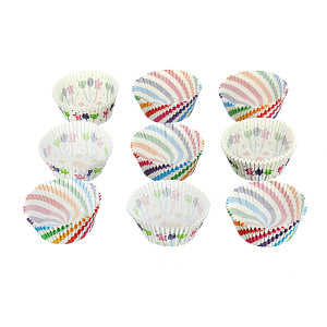 Формы для выпечки кексов Праздник Marmiton, бумажные, 50 шт. 000000000001125449