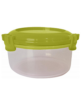 Емкость для хранения продуктов 0,4л круглая оливковая роща Fresco GR1892ОЛ 000000000001197206