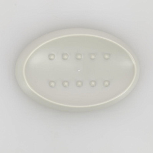 Мыльница DE'NASTIA под камень оливковая пластик 000000000001207117