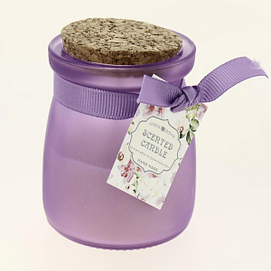 Свеча ароматизированная "Нежность" в стеклянной банке 5x7см R011080 000000000001199245