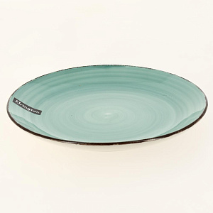 Тарелка десертная 19см ELRINGTON АЭРОГРАФ Изумруд керамика 139-23085 000000000001200766