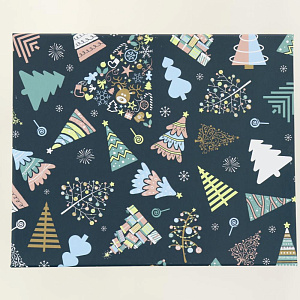 Коробка подарочная 23x19x13см РУТАУПАК В ожидании праздника прямоугольная 000000000001208348