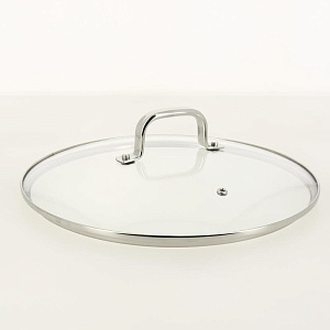 Кастрюля PRIME 10л ПОСУДА ЦЕНТР, нержавеющая сталь, стеклянная крышка, PC05394 000000000001200024