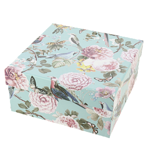 Коробка подарочная 21x21x11см Цветущий сад 000000000001206248