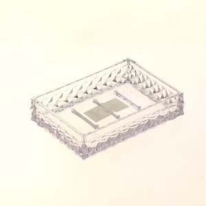 Мыльница RAPAS прозрачный, пластикSWP-0660TRP-D 000000000001171568