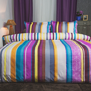 Комплект постельного белья Карнавал ДеНастия, евро, 2 наволочки 50x70 см, сатин 000000000001123886