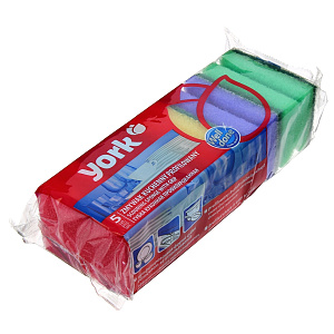 Набор губок для посуды York, 5 шт. 000000000001052589