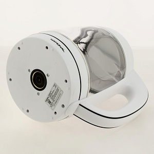 Чайник электрический 1,8л NATIONAL NK-KE18301 мощность 2200Вт. LED подсветка. Фильтр от накипи. Отключение при закипании/отсутствии воды. Белый.Стекло 000000000001201116