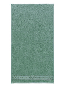 Полотенце 70х130см DE'NASTIA ТАЛИСМАН 1 зеленый хлопок-100% 000000000001215355
