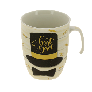 Кружка лучший папа пд/уп,350мл,133-08005 000000000001177522