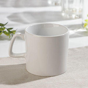 Кружка 200мл ДОЛЯНА Coffee break белый керамика 000000000001211138