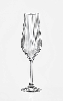 Набор фужеров для шампанского 6шт 170мл BOHEMIA CRISTAL Тулипа стекло 000000000001203142