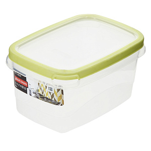 Прямоугольная емкость для хранения продуктов Bico Plastic Centre, 0.6л, пластик 000000000001142837