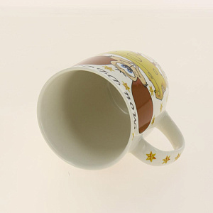 Кружка 350мл, NEW BONE CHINA, индивидуальная подарочная упаковка,МОЙ ДЕВИЗ,170-08052 000000000001192706