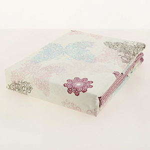 Комплект постельного белья 2-спальный ПОСУДА ЦЕНТР бабоки 80%хлопок20%полиэстер 000000000001185317