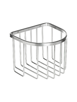 Держатель для туалетной бумаги 13,7x13x10,5см DE'NASTIA серебристый алюминий 000000000001227446