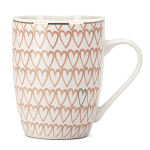 Кружка 350мл Сердца керамика 000000000001220638