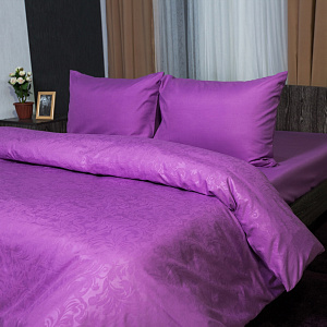 Пододеяльник DE'NASTIA 175х210см лаванда 100%Микрофибра C010324 000000000001109610