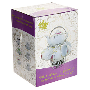 Чайный набор Olaff, 13 предметов 000000000001163741