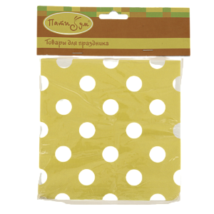 Салфетка 12шт СФЕРА Горошек 000000000001166951