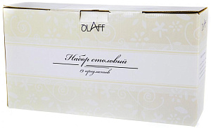 Набор столовый 13 шт 6мелких тарелок/6салатников/1салатник Земляника подарочная упаковка Феникс Olaff 103-02020 000000000001197915