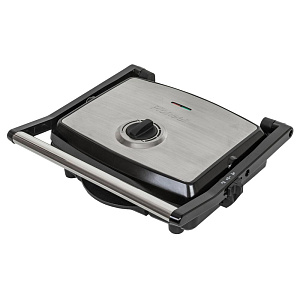 Электрогриль 4 порции 200-240В 2200Вт PIONEER антипригарное покрытие индикация работы и нагрева замок-фиксатор емкость для запекания металл 000000000001214161